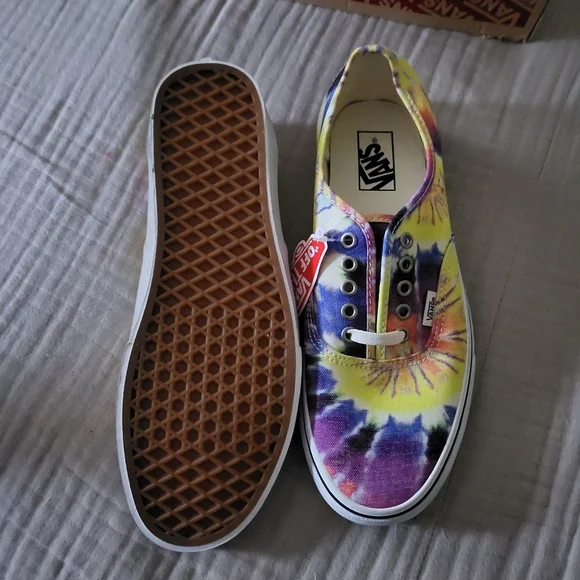 Vans Authentic Sf Washed Tie Dye White Men 10.5 VNOA2Z5I19C (2020) - Picture 5 of 7